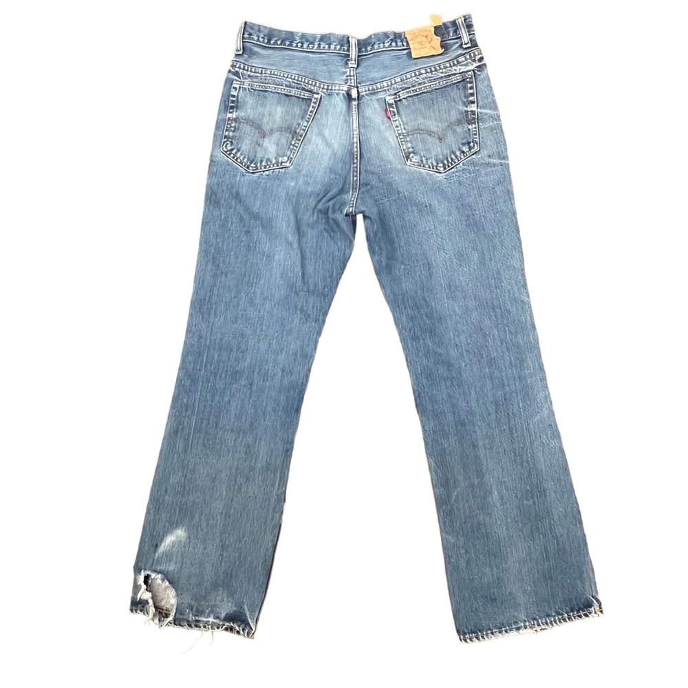 Vintage 1995 Levi’s 517 Bootcut Jeans Tag 36 X 31 Made in USA